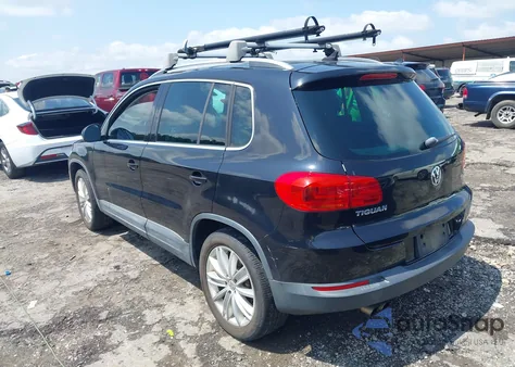 2013 Volkswagen Tiguan Se из США, поврежденный, VIN WVGAV7AX0DW546628